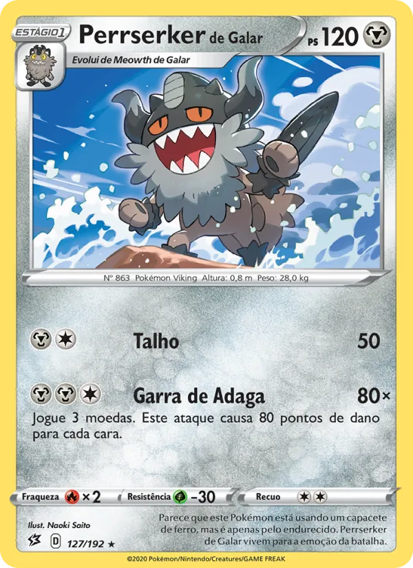 Perrserker de Galar (Rebel Clash #127/192)