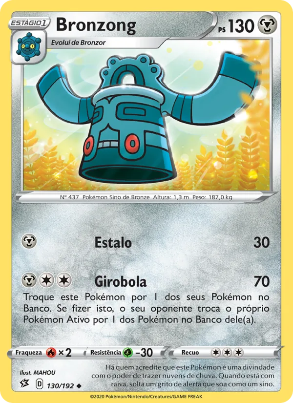 Bronzong (Rebel Clash #130/192)