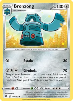 Bronzong (Rebel Clash #130/192)