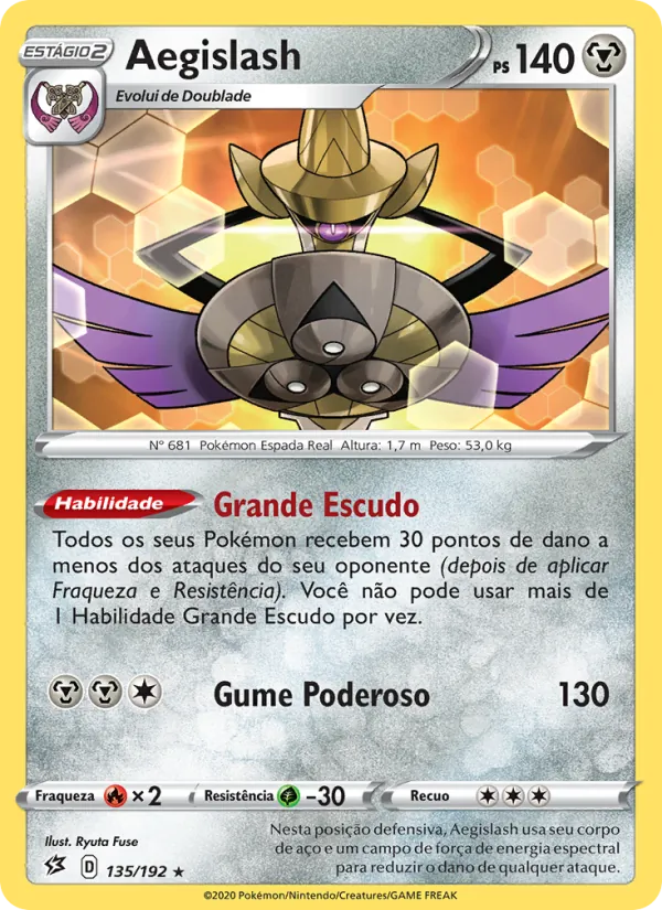 Aegislash (Rebel Clash #135/192)