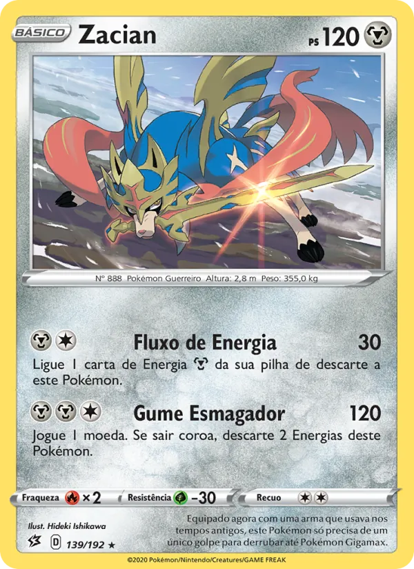 Zacian (Rebel Clash #139/192)