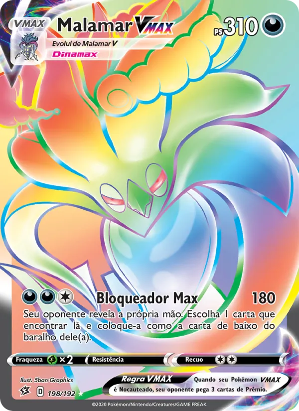 Malamar VMAX (Rebel Clash #198/192)