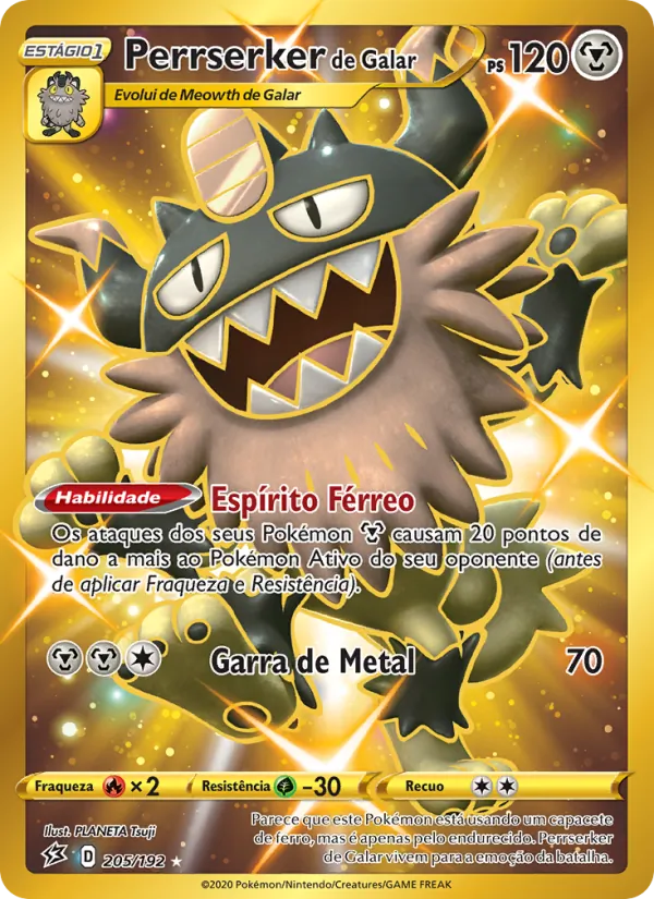 Perrserker de Galar (Rebel Clash #205/192)