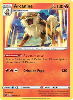 Arcanine (Rebel Clash #28/192)