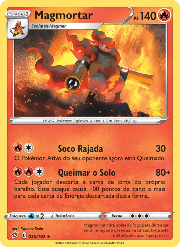 Magmortar (Rebel Clash #30/192)