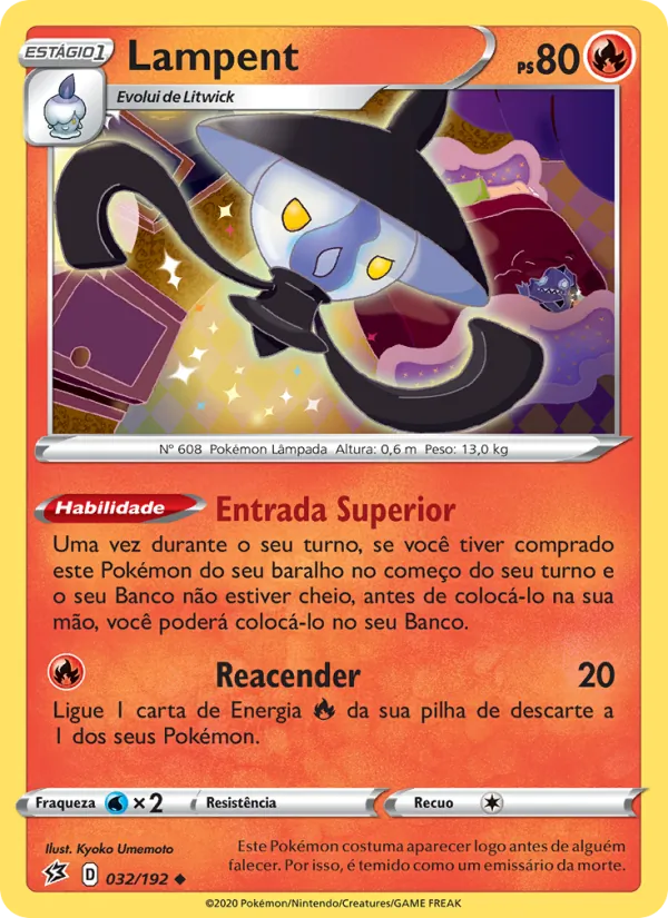 Lampent (Rebel Clash #32/192)