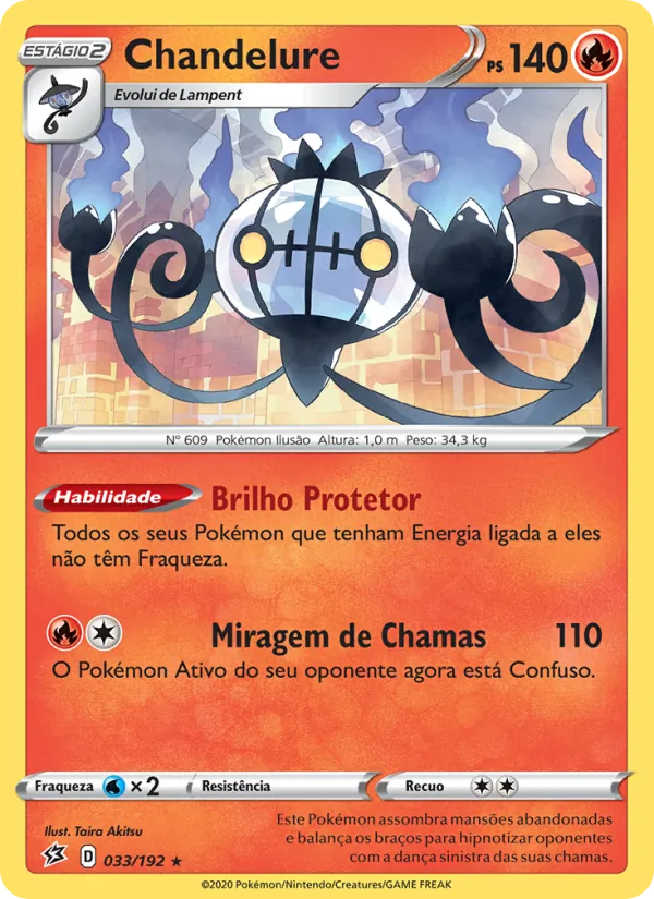Chandelure (Rebel Clash #33/192)