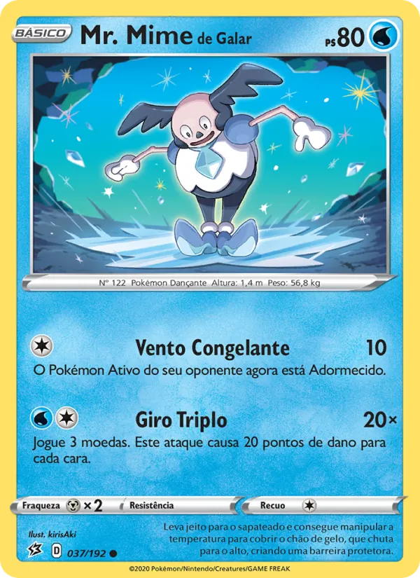 Mr. Mime de Galar (Rebel Clash #37/192)
