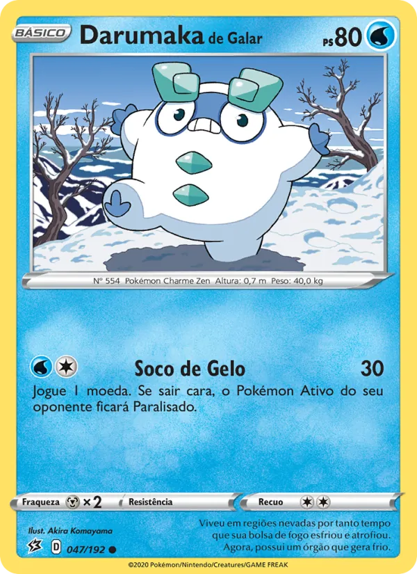 Darumaka de Galar (Rebel Clash #47/192)