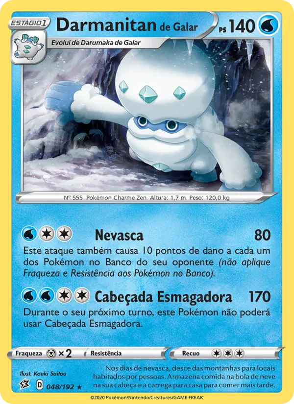 Darmanitan de Galar (Rebel Clash #48/192)