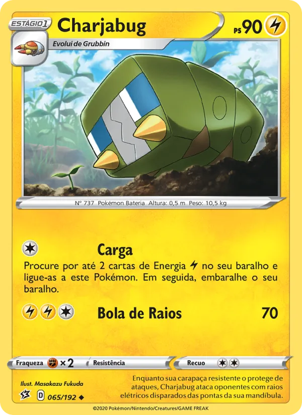 Charjabug (Rebel Clash #65/192)