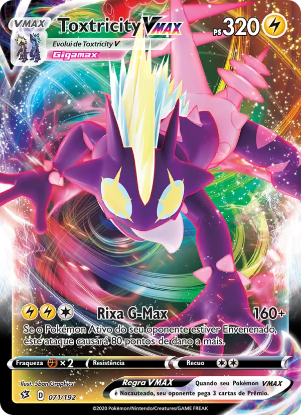 Toxtricity VMAX (Rebel Clash #71/192)