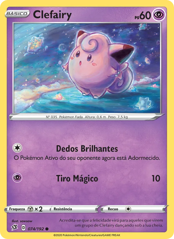 Clefairy (Rebel Clash #74/192)