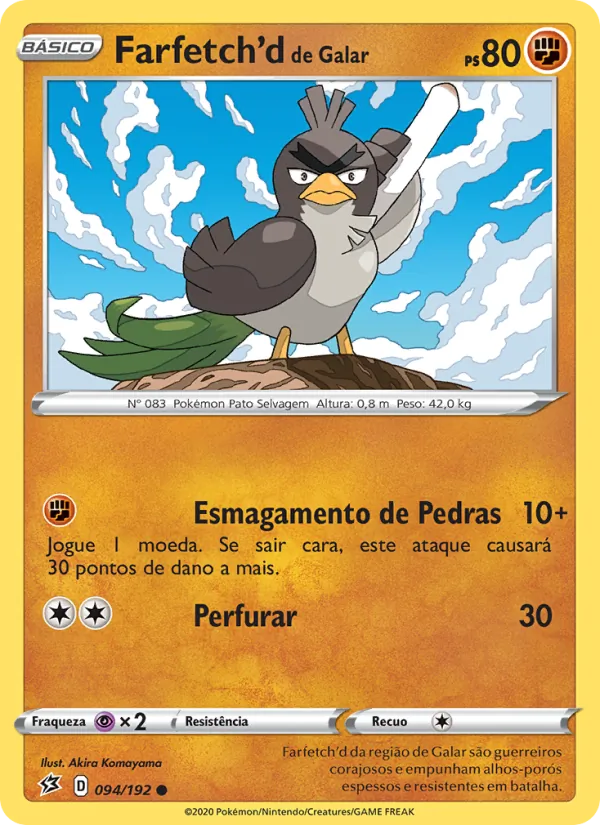 Farfetch'd de Galar (Rebel Clash #94/192)