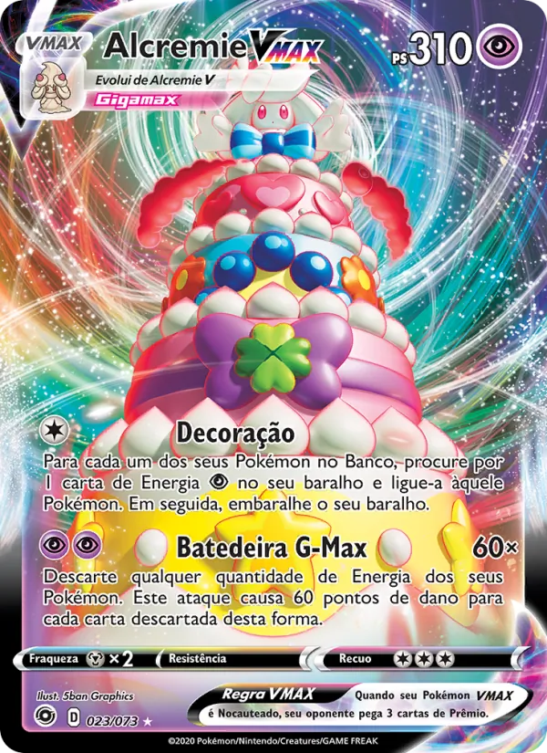 Alcremie VMAX (Champion's Path #23/73)