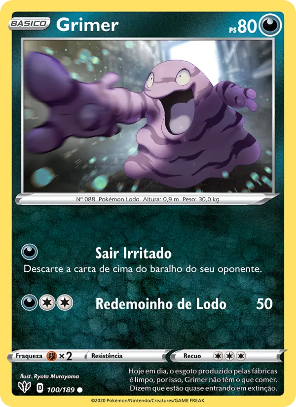 Grimer (Darkness Ablaze #100/189)