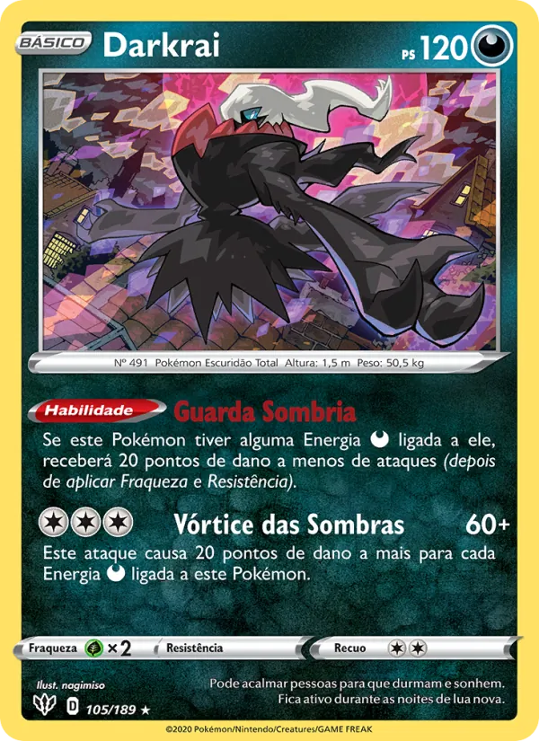 Darkrai (Darkness Ablaze #105/189)