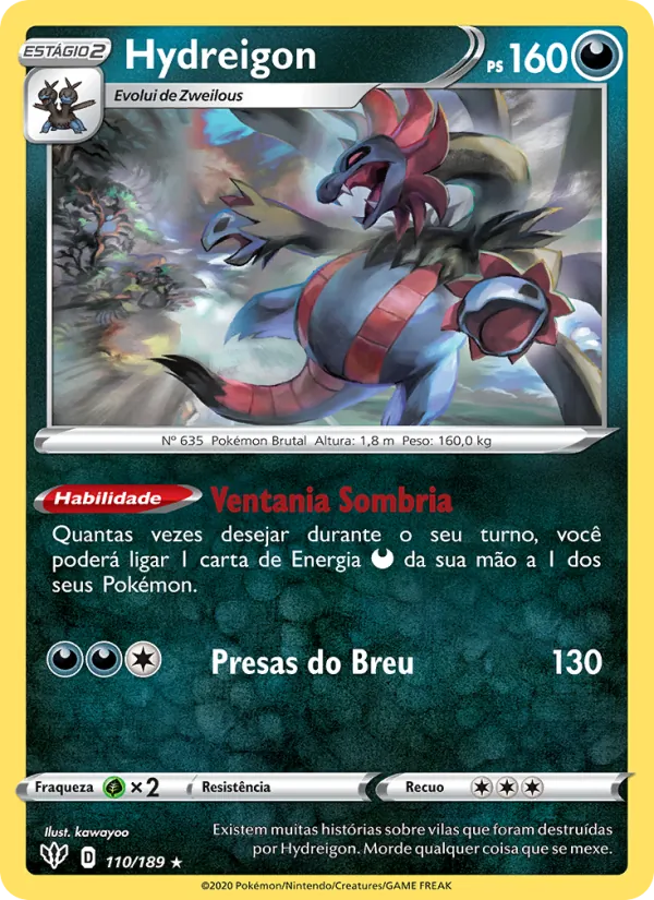 Hydreigon (Darkness Ablaze #110/189)