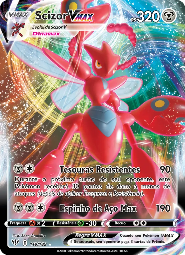 Scizor VMAX (Darkness Ablaze #119/189)