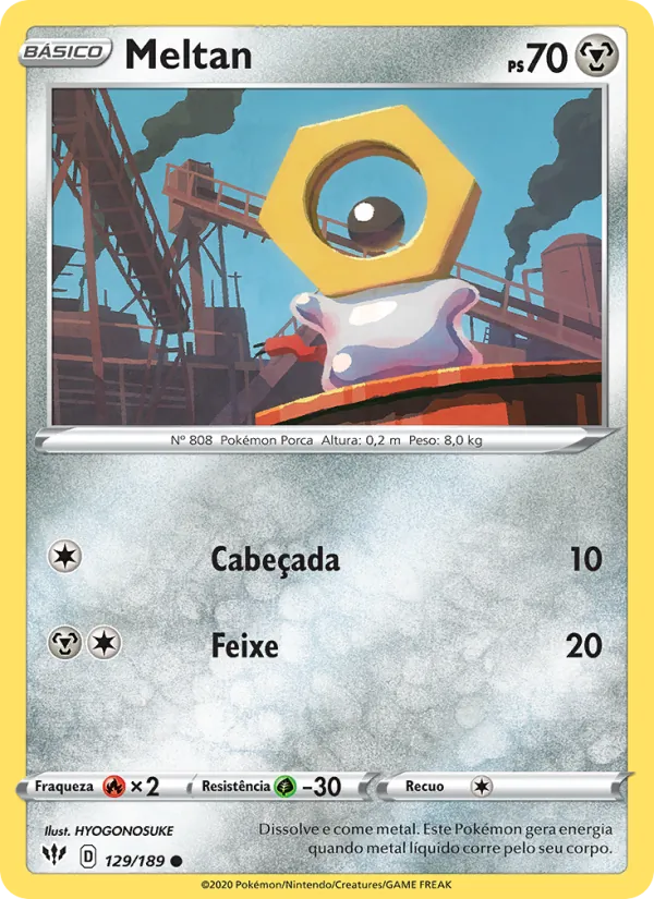 Meltan (Darkness Ablaze #129/189)