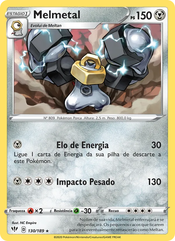 Melmetal (Darkness Ablaze #130/189)
