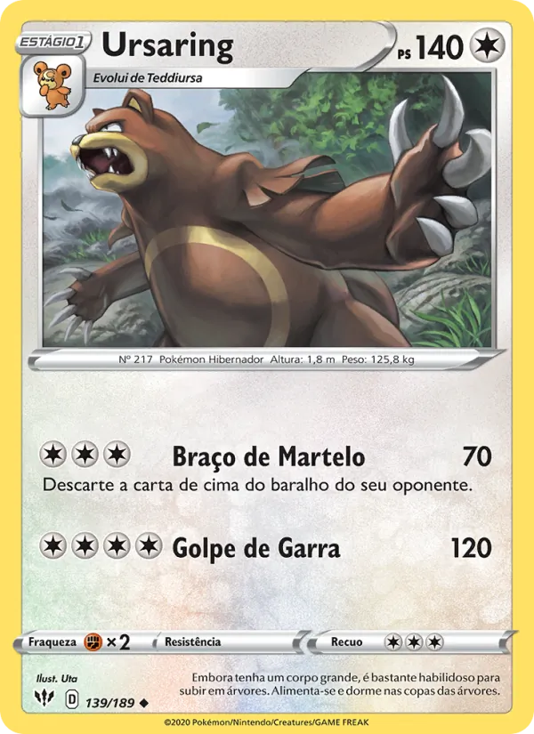 Ursaring (Darkness Ablaze #139/189)