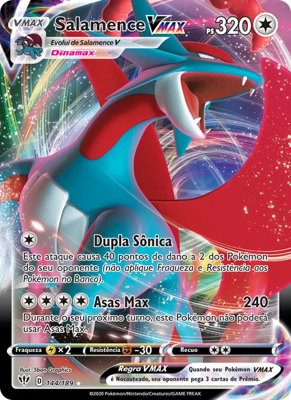 Salamence VMAX (Darkness Ablaze #144/189)