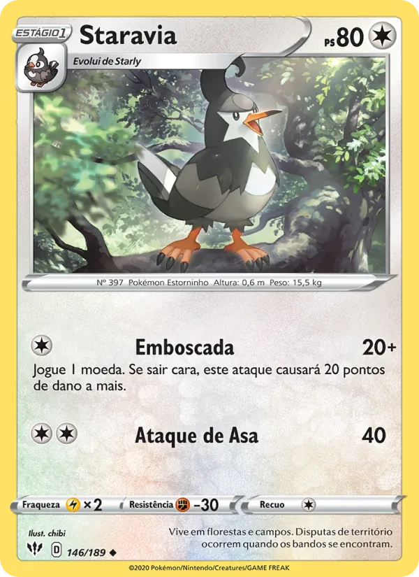 Staravia (Darkness Ablaze #146/189)