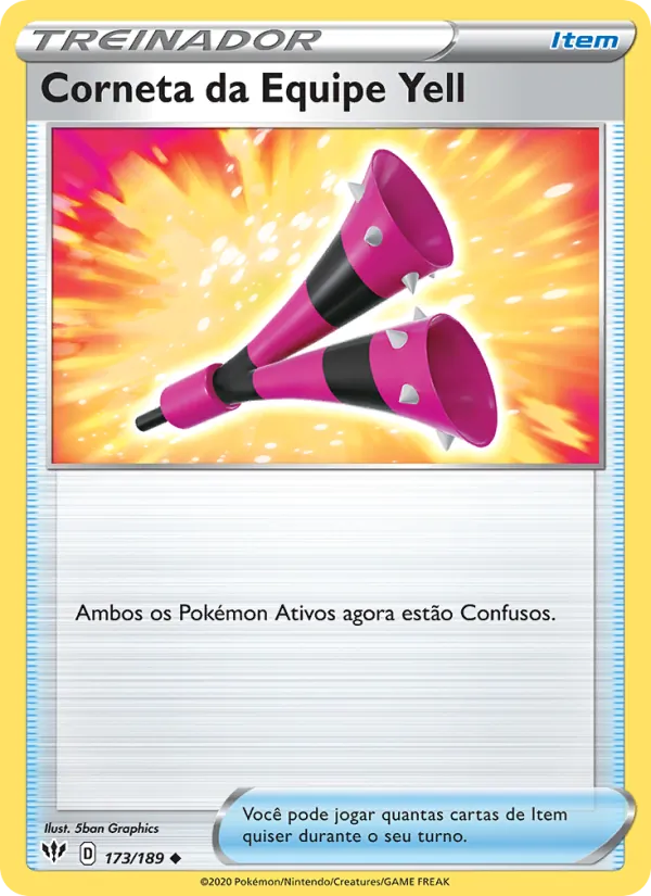 Corneta da Equipe Yell (Darkness Ablaze #173/189)