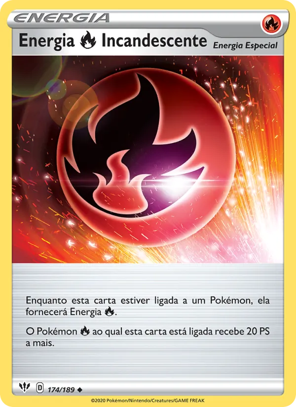 Energia Fire Incandescente (Darkness Ablaze #174/189)