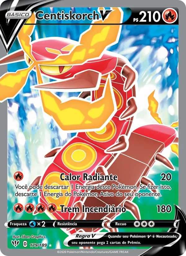 Centiskorch V (Darkness Ablaze #179/189)