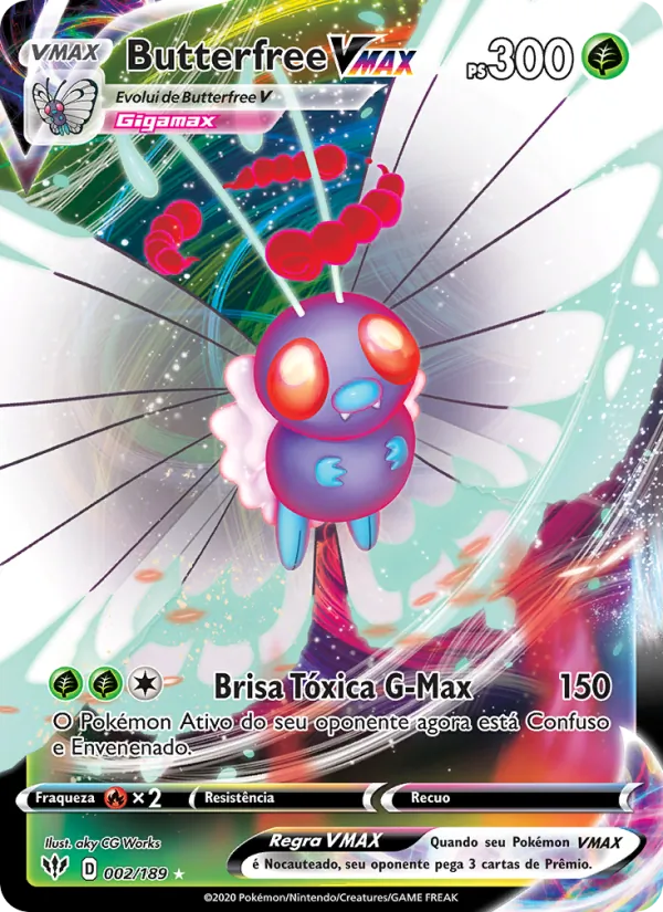 Butterfree VMAX (Darkness Ablaze #2/189)