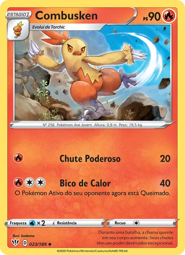 Combusken (Darkness Ablaze #23/189)