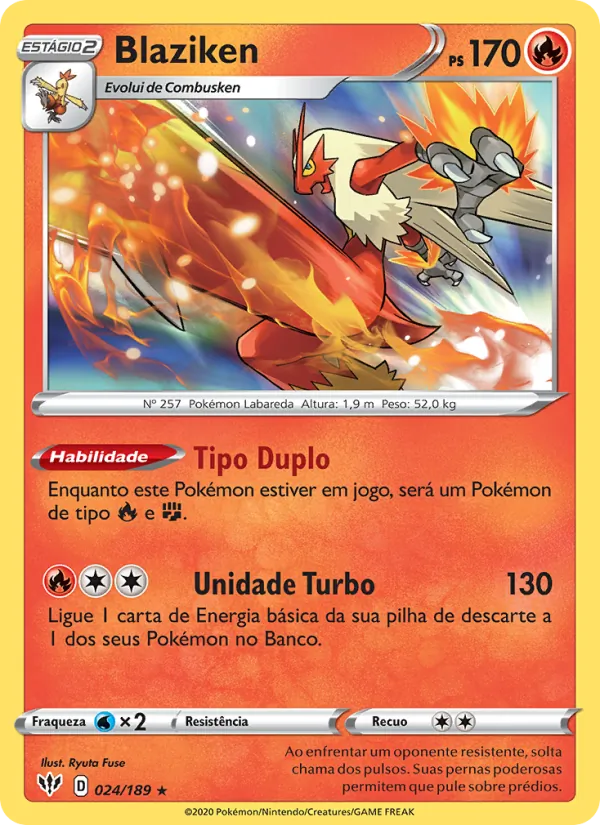 Blaziken (Darkness Ablaze #24/189)