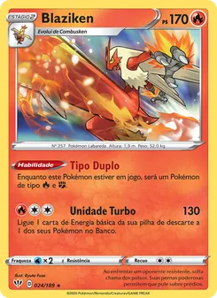 Blaziken (Darkness Ablaze #24/189)