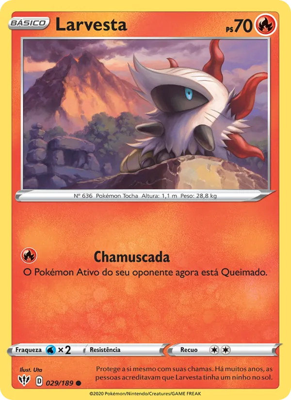Larvesta (Darkness Ablaze #29/189)