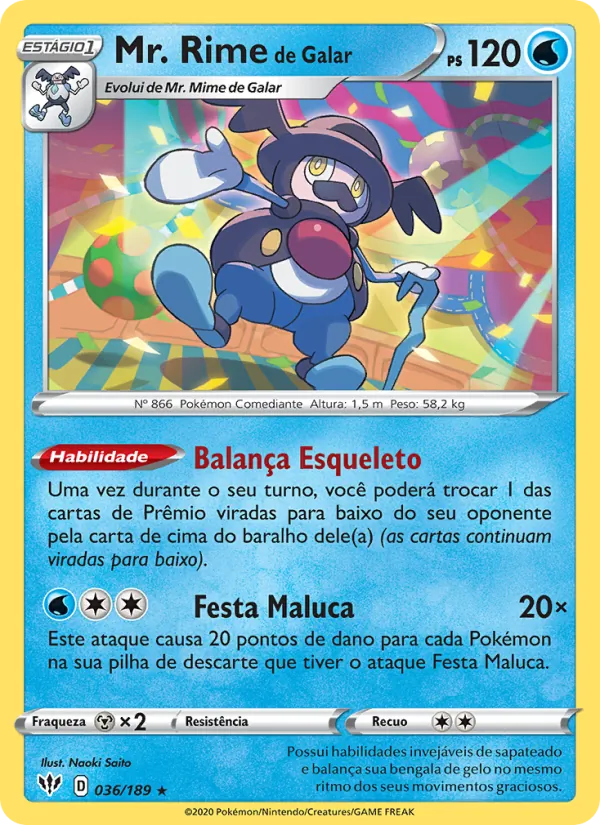 Mr. Rime de Galar (Darkness Ablaze #36/189)
