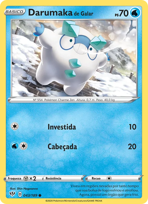 Darumaka de Galar (Darkness Ablaze #43/189)