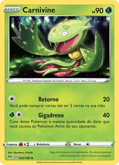 Carnivine (Darkness Ablaze #5/189)