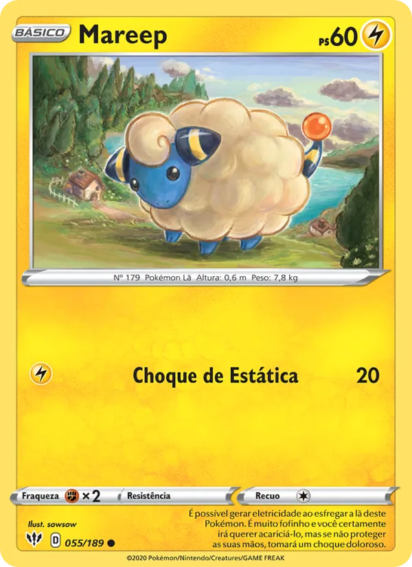 Mareep (Darkness Ablaze #55/189)