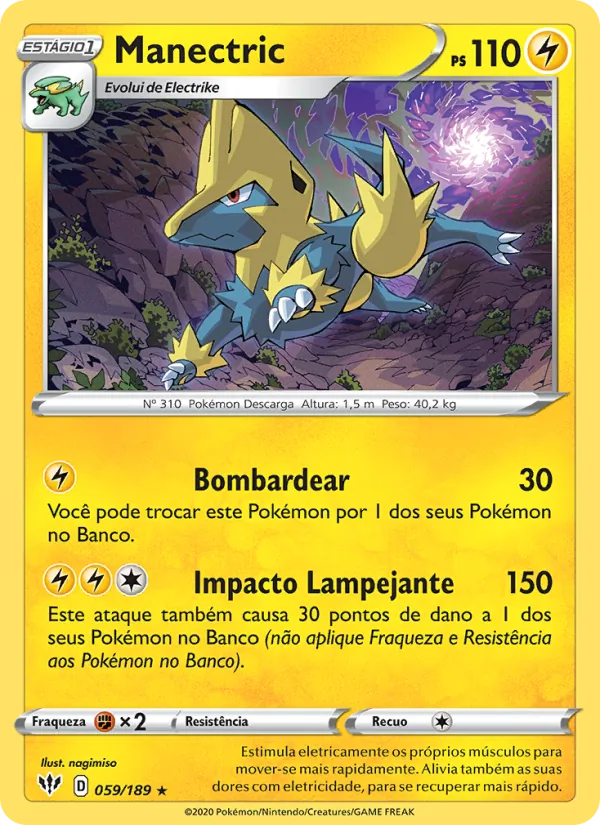 Manectric (Darkness Ablaze #59/189)