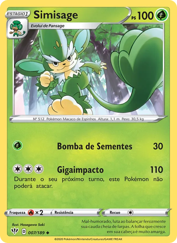 Simisage (Darkness Ablaze #7/189)