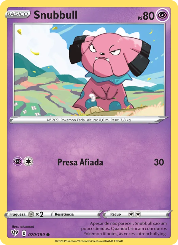 Snubbull (Darkness Ablaze #70/189)
