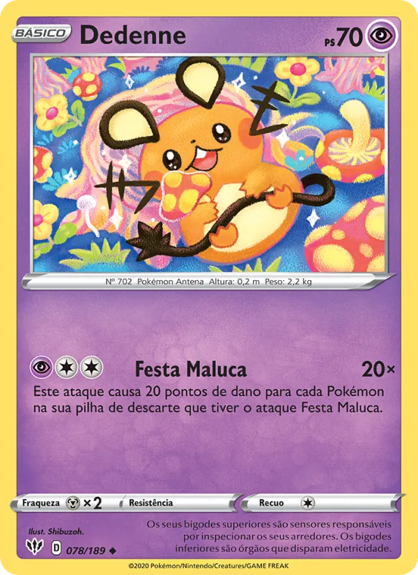 Dedenne (Darkness Ablaze #78/189)