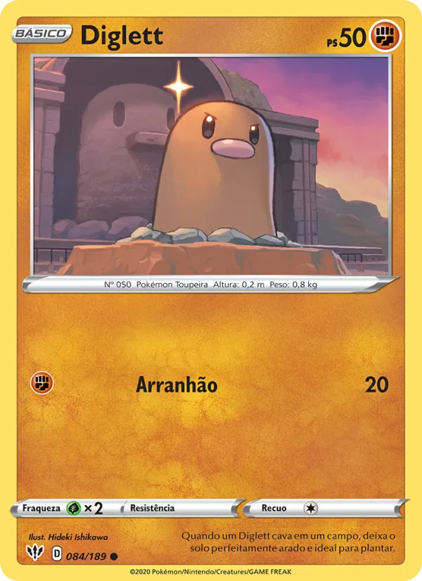 Diglett (Darkness Ablaze #84/189)