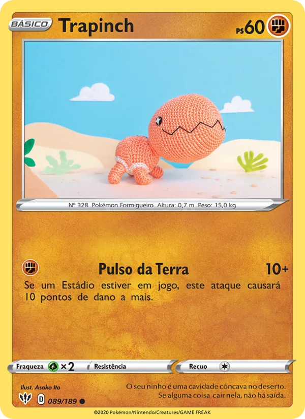 Trapinch (Darkness Ablaze #89/189)