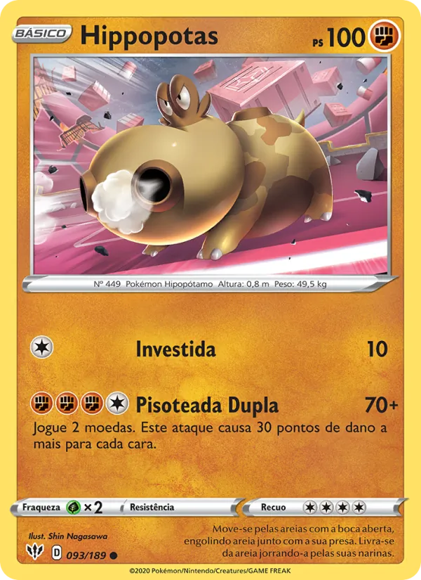 Hippopotas (Darkness Ablaze #93/189)