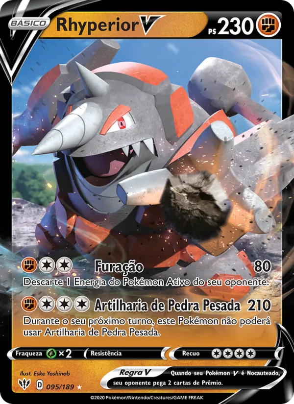 Rhyperior V (Darkness Ablaze #95/189)