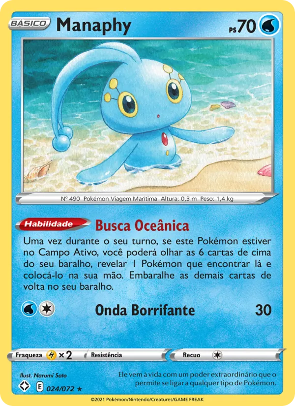 Manaphy (Shining Fates #24/72)