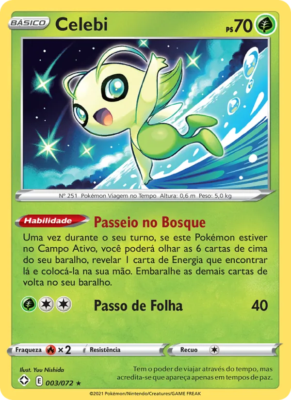 Celebi (Shining Fates #3/72)